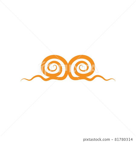 Wind Vortex Icon vortex wind icon vector design illustration - Stock Illustration ...