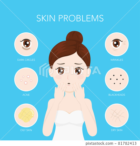 acne, woman, lady 81782413