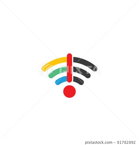free wifi vector illustration icon free wifi vector illustration icon 81782892