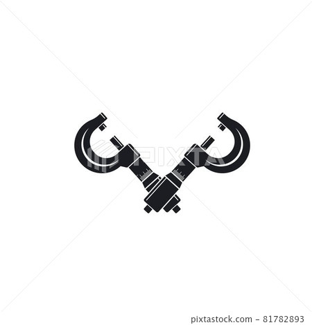 micrometer icon vector illustration design template micrometer icon vector illustration design template 81782893