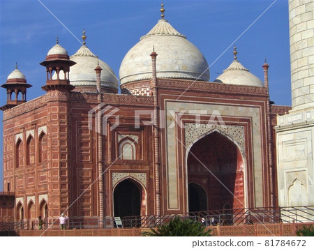 India Taj Mahal Mosque 81784672