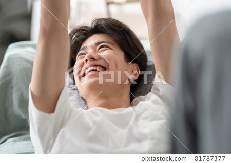 Wake up young man sofa Wake up young man sofa 81787377