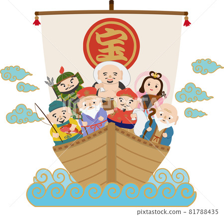 寶船、七福神、Sujitoun 人物 寶船、七福神、Sujitoun 人物 81788435