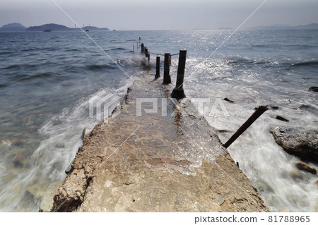 a view of  Sandy Bay Swimming Shed , hong kong 81788965