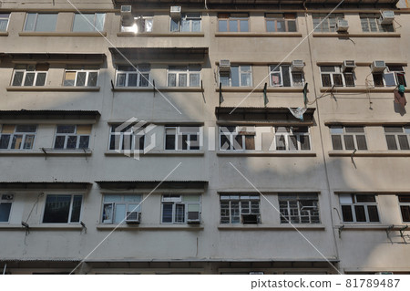 the old house, Tong Lau at Queens Road, Hong Kong 20 Seb 2021, the old house, Tong Lau at Queens Road, Hong Kong 20 Seb 2021, 81789487