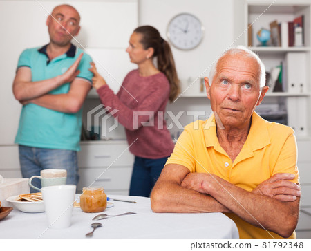Resentment of an elderly father for adult children Resentment of an elderly father for adult children 81792348