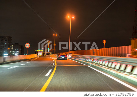 《神奈川縣》首都高速公路/交通圖片 81792799