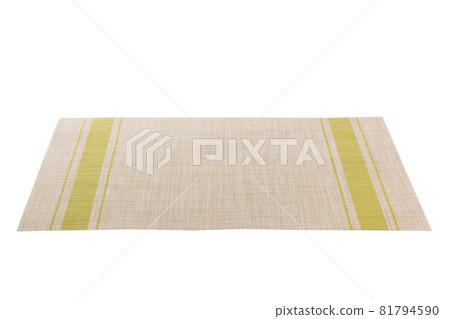 Empty Asian Food Background. place mat on wooden background perspective view with copy space flat lay Empty Asian Food Background. place mat on wooden background perspective view with copy space flat lay 81794590