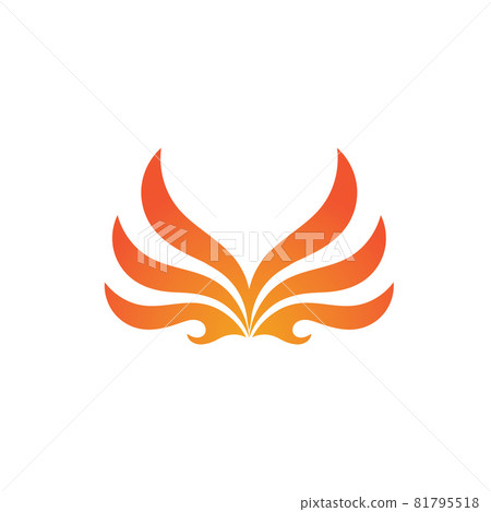 Fire Logo Template  Flame Symbol  Icon Vector 81795518