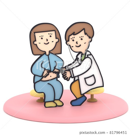接受體檢的人的立體圖 81796451