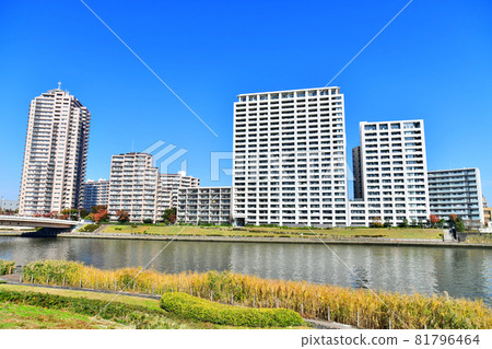 千住潮汐大橋（東京都荒川區）周邊景色 [2020.11] 81796464