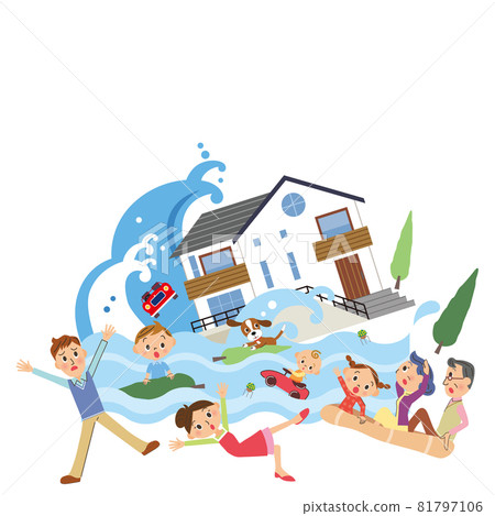 氾濫家庭全球變暖災難 81797106