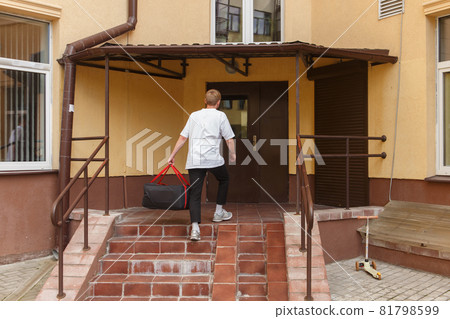 food delivery, mail and people concept food delivery, mail and people concept 81798599