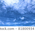  藍天和雲彩 81800934