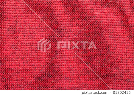 Red knitted melange textile pattern 81802435