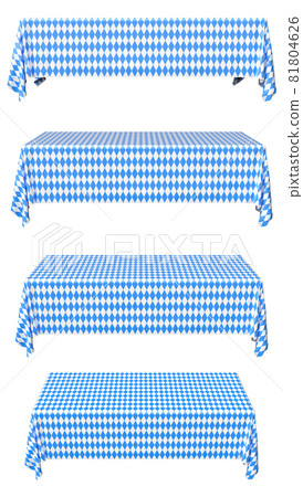 Oktoberfest rectangular tablecloth front view set Oktoberfest rectangular tablecloth front view set 81804626