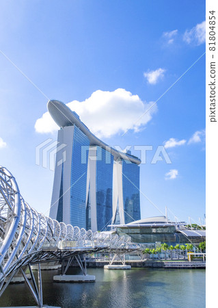 Singapore Marina Bay Sands Helix Bridge 81804854