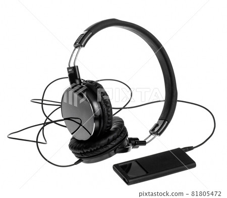 Mp3 player with headphones Mp3 player with headphones 81805472
