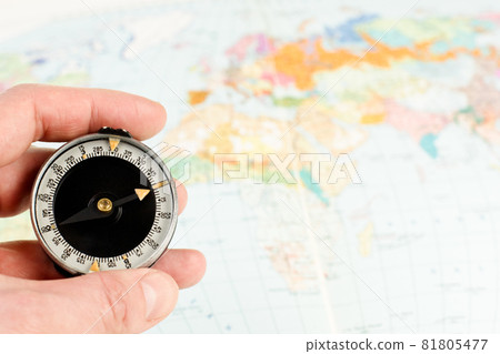Compass in hand Compass in hand 81805477