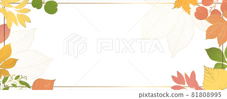 Luxurious golden autumn wallpaper with colored leaves on a white background. Shiny branches and leaves. Modern art mural wallpaper. Vector illustration. Luxurious golden autumn wallpaper with colored leaves on a white background. Shiny branches and leaves. Modern art mural wallpaper. Vector illustration. 81808995