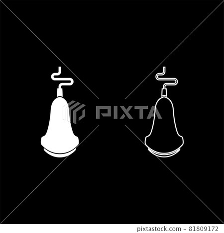Ultrasound scanner Medical scanning diagnostic equipment echograpy Sonogram Ultrasonic research device icon white color vector illustration flat style image set Ultrasound scanner Medical scanning diagnostic equipment echograpy Sonogram Ultrasonic research device icon white color vector illustration flat style image set 81809172