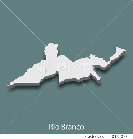 3d isometric map of Rio Branco is a city of Brazil 3d isometric map of Rio Branco is a city of Brazil 81810724