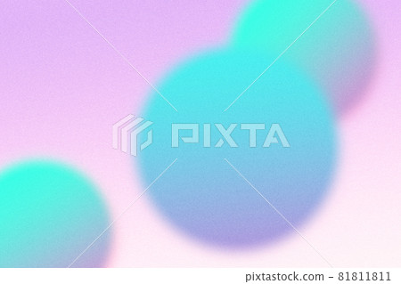 Abstract pastel holographic blurred circle grainy gradient background 81811811