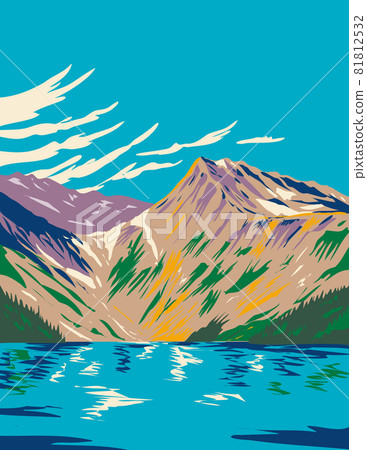 Ecrins National Park in Dauphine Alps South of Grenoble and North of Gap in Isere and Hautes-Alpes France Art Deco WPA Poster Art Ecrins National Park in Dauphine Alps South of Grenoble and North of Gap in Isere and Hautes-Alpes France Art Deco WPA Poster Art 81812532