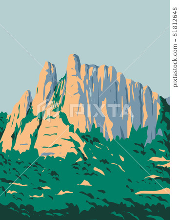 Cevennes National Park or Parc National Des Cevennes in Jonte Gorge in Mountainous Area of Cevennes Southern France Art Deco WPA Poster Art Cevennes National Park or Parc National Des Cevennes in Jonte Gorge in Mountainous Area of Cevennes Southern France Art Deco WPA Poster Art 81812648