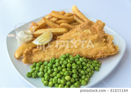 正宗的英國炸魚和薯條 81815184
