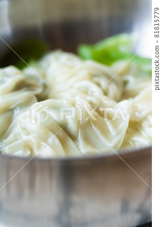 Handmade dumplings with smooth skin Handmade dumplings with smooth skin 81815779