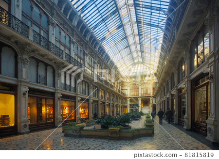 View historical building Gallery Subalpina, Turin, Italy View historical building Gallery Subalpina, Turin, Italy 81815819