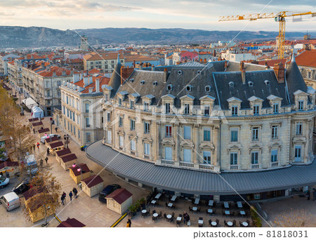 Panorama of french city Valence on north country Panorama of french city Valence on north country 81818031