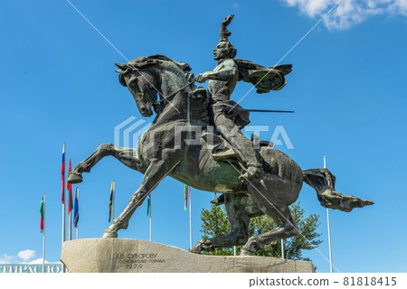 Monument to Alexander Suvorov in Tiraspol, Transnistria 81818415