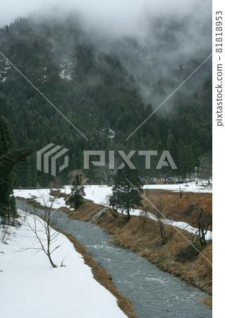 Keihoku thaw scenery-2 81818953