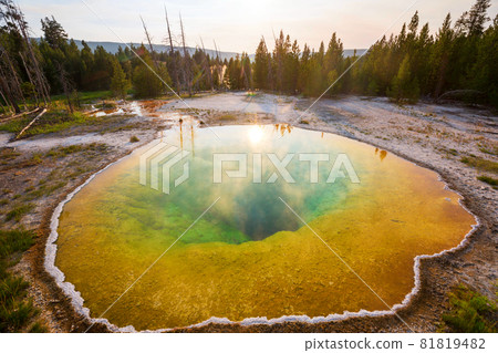 Morning Glory Pool Morning Glory Pool 81819482