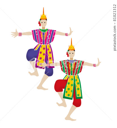 泰國舞蹈圖 81821312