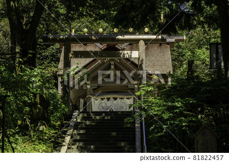 Amanohashidate Manai Shrine Haiden, Miyazu City, Kyoto Prefecture 81822457