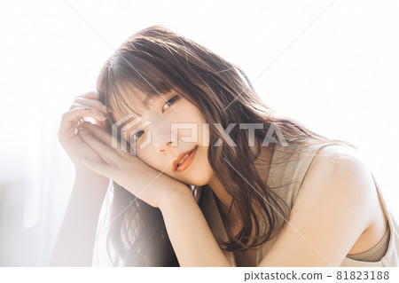 髮型美女形象 髮型美女形象 81823188