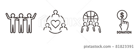 圖標 Icon 慈善 81823391