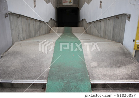 自行車斜坡斜坡扶手 自行車斜坡斜坡扶手 81826857