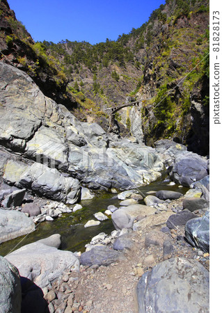 Barranco de las Angustias, Caldera de Taburiente National Park, Canary Islands, Spain 81828173