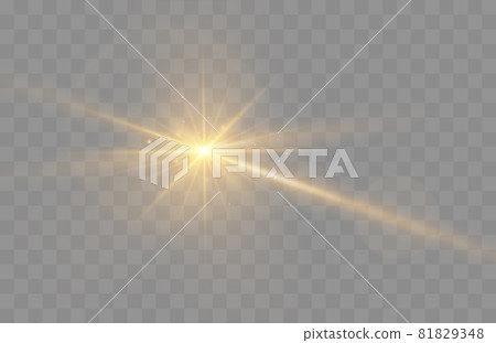 Lens flare vector illustration Lens flare vector illustration 81829348