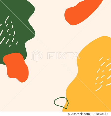 Abstract shape background or pattern. Creative modern graphic design template. Vector Abstract shape background or pattern. Creative modern graphic design template. Vector 81830615