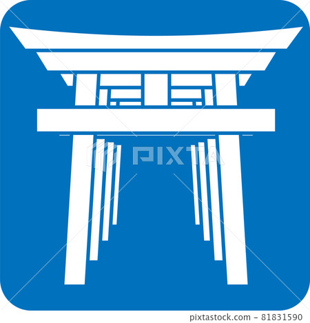 牌坊象形圖 81831590
