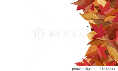 落葉框_16：9 81832835