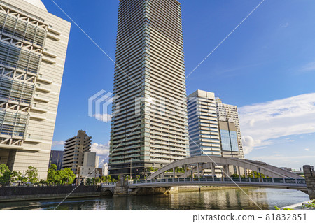 Water Capital Osaka Nakanoshima Cityscape Dojima Ohashi Osaka International Convention Center Early September 2021 Water Capital Osaka Nakanoshima Cityscape Dojima Ohashi Osaka International Convention Center Early September 2021 81832851