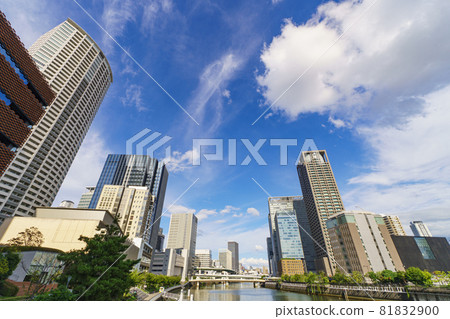 2021年9月上旬螢町周圍的水城大阪中之島市容 2021年9月上旬螢町周圍的水城大阪中之島市容 81832900