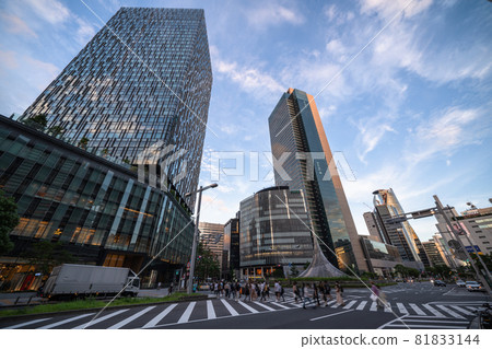 《Aichi Prefecture》 Nagoya station square, business district 《Aichi Prefecture》 Nagoya station square, business district 81833144