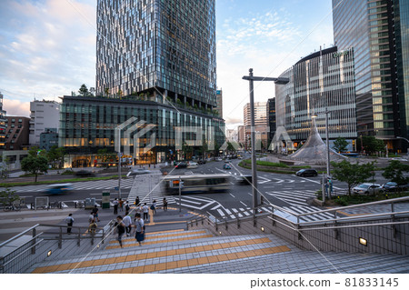 《Aichi Prefecture》 Nagoya station square, business district 《Aichi Prefecture》 Nagoya station square, business district 81833145
